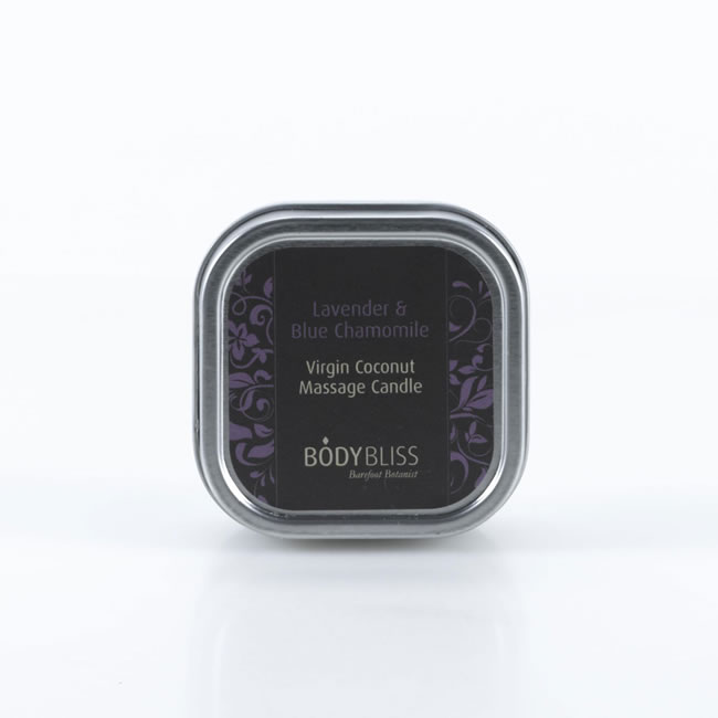 Lavender & Blue Chamomile Virgin Coconut Massage Candle