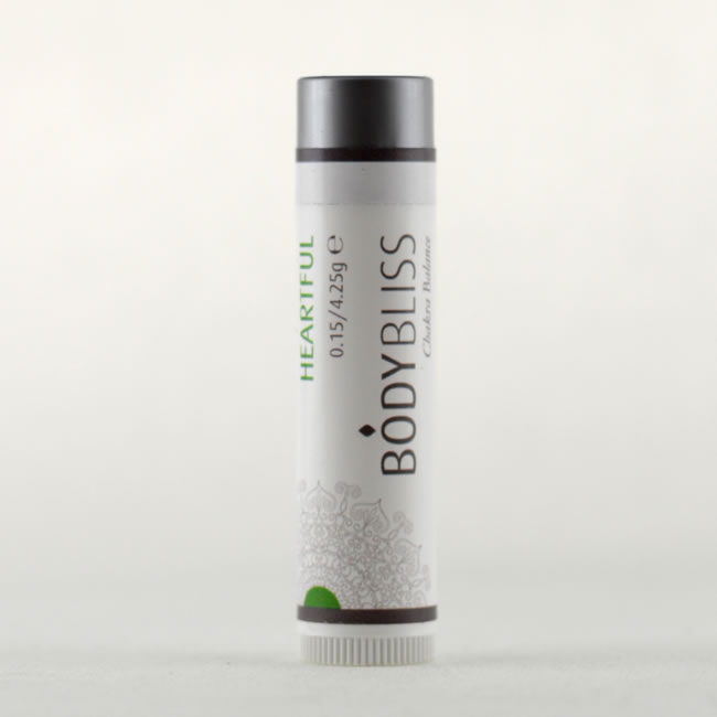 HEARTFUL - Organic Geranium & Rose Natural Lip Balm