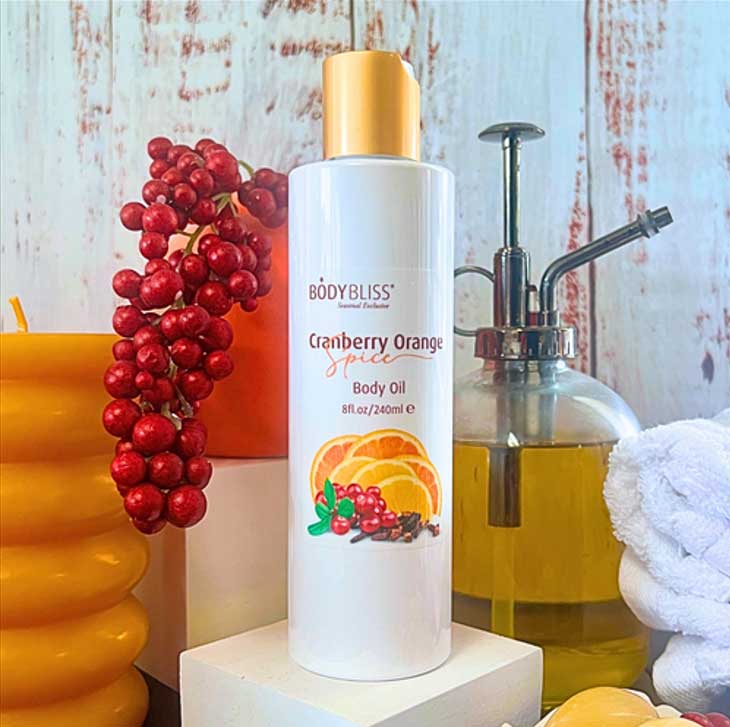 Cranberry Orange Spice Body Oil