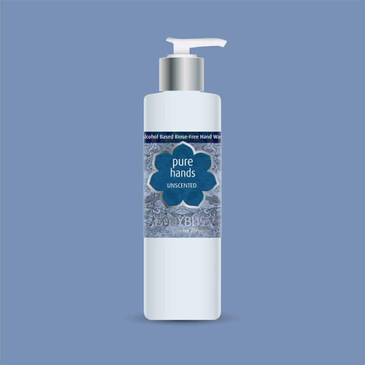 Pure Hands Rinse Free Hand Wash – Unscented
