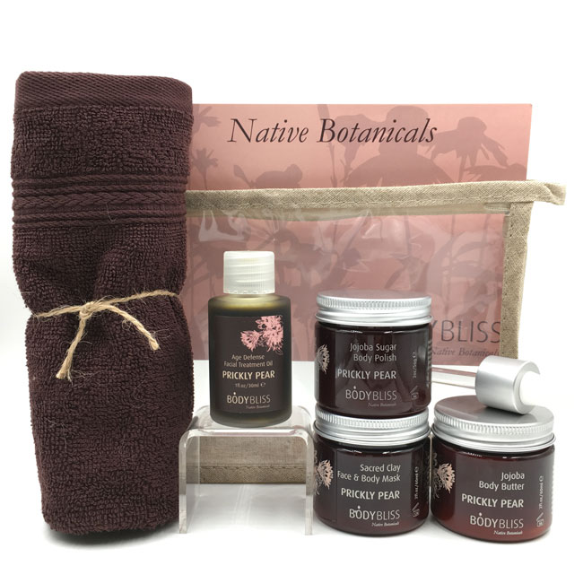 Prickly Pear Home Spa Set
