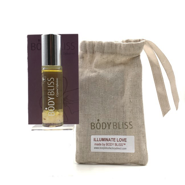 Roll-On Essential Oil Blend Illuminate Love / Rosequartz