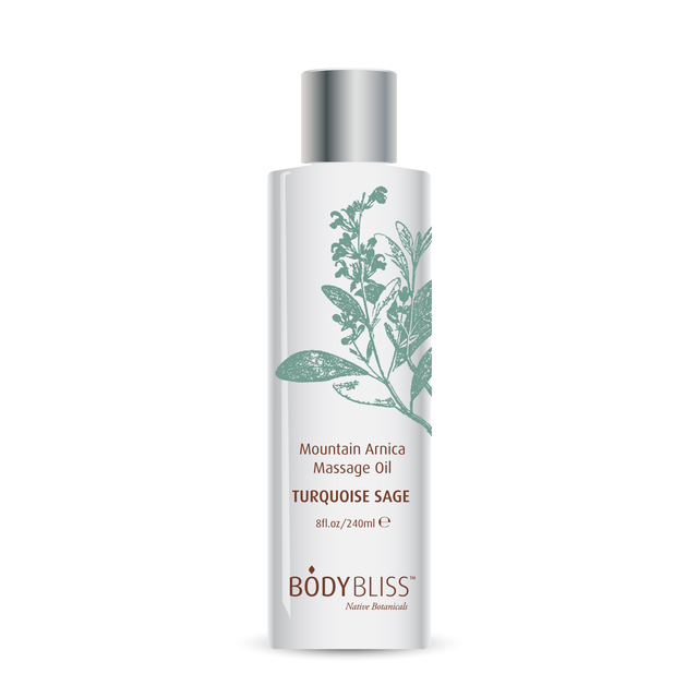 Turquoise Sage Mountain Arnica Body Oil