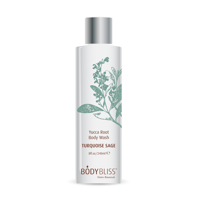 Turquoise Sage Yucca Root Body Wash